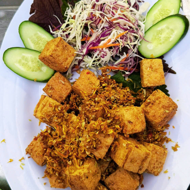 Đậu Hủ Chiên Giòn/ Chiên Sả